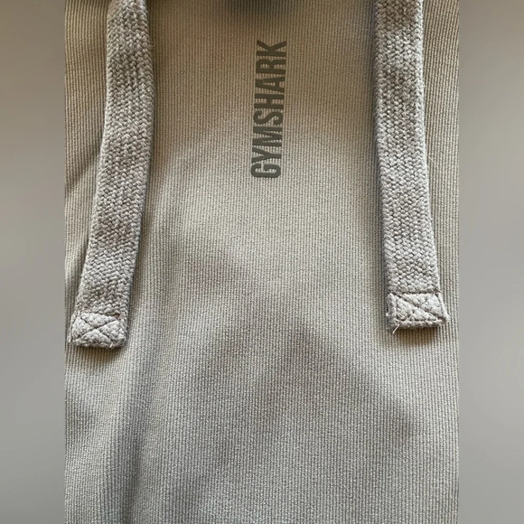 GYMSHARK pause hoodie crop charcoal size small - Picture 4 of 9